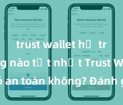 trust wallet hỗ trợ mạng nào tốt nhất Trust Wallet có an toàn không? Đánh giá ví điện tử cho người Việt